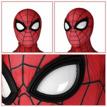cox253スパイダーマン2 ピーター・パーカー Marvel's Spider-Man2 ジャンプスーツ コスプレ衣装_画像9