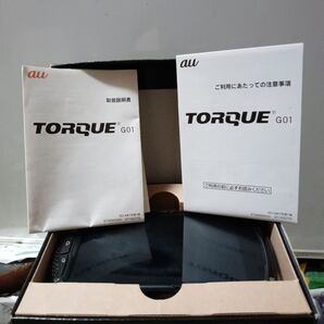 京セラ TORQUE G01 本体+箱+クリアケース(おまけ)