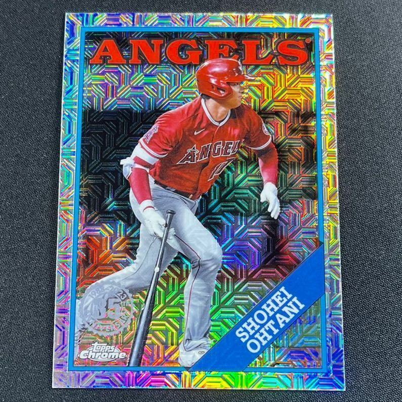 最新 2023 Topps Series 2 Silver Pack 大谷翔平 Chrome リフラクター