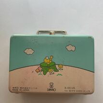 マイメロディ　マイメロ　缶　トランク　サンリオ 1976 レトロ　小物入れ 昭和レトロ Sanrio _画像2