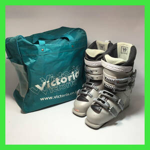 AZ0064 ☆ Ski Boots Salomon Salomon 24,5 см с большим чувством использования с сумкой Victoria