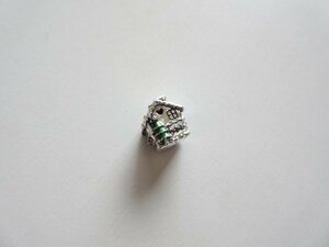  не использовался Pandora / хлеб гонг 798471C01 New Sterling Silver Christmas 2021 Gingerbread House Charm * очарование браслет 