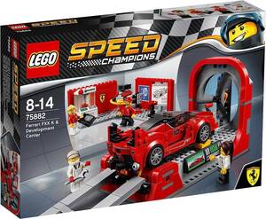 !LEGO75882 Lego * Speed Champion Ferrari FXX K & test center new goods * free shipping *