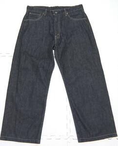 2005年 日本製 Levi's 504 デニムパンツ 濃紺 34 ジッパーフライ リーバイス