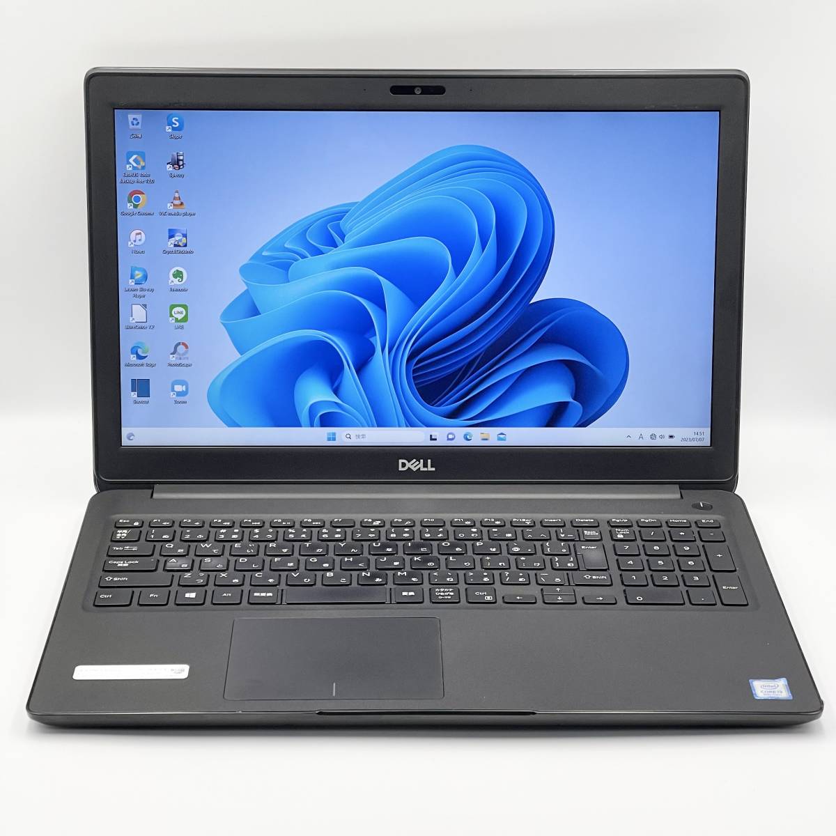 美品15.6インチDELL Latitude 3500 Windows11 高性能第8世代Core i3