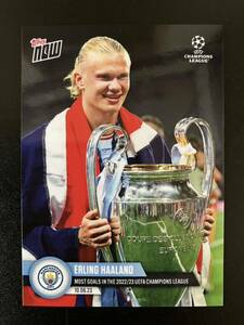 ハーランド ERLING HAALAND Topps now オンライン限定 UCL チャンピオンズリーグ 優勝 記念