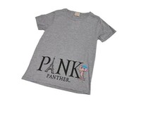 【新品】ピンクパンサー レディース Tシャツ 半袖【L】グレー◆PINK PANTHER MOVIE 映画 アニメ マンガ 女性_画像1