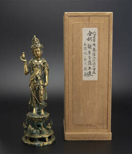 金銅仏 共箱 仏像 韓国 古美術
