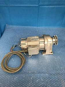 [CK18519] Fuji 富士電機 GEARED MOTOR MGX1MB01A120AS ギヤードモータ 動作保証