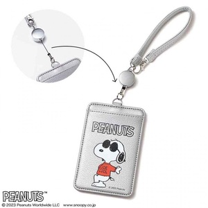 SNOOPY ☆ スヌーピー PEANUTS ☆ ピーナッツ ☆ JOE COOL 未開封 付録 リール付 IC カードケース バッグにつけたまま改札機にタッチ