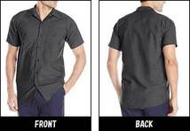 REDKAP(レッドキャップ)ワークシャツ,半袖,チャコール,SP24,サイズXL_画像2