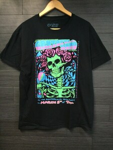 L RO00119 正規品 Grateful Dead グレイトフル デッド BLACKLIGHT バンド オフィシャルオフィシャル Tシャツ