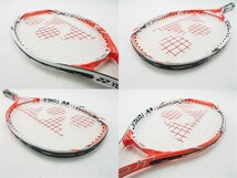 中古 テニスラケット ヨネックス ブイコア エスアイ 21ジュニア 2015年モデル【キッズ用ラケット】 (G0)YONEX VCORE Si 21Jr 2015_画像2