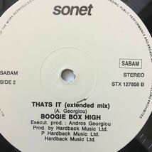 12’ Boogie Box High-Gave it all away_画像2