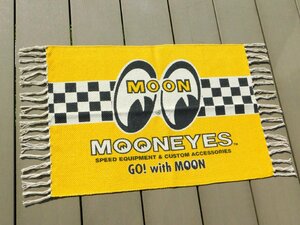 【MOONEYES・ムーンアイズ】※《アメリカンスタイル・コットンマット》　サイズ500×700mm　アメリカン雑貨　ラグ　