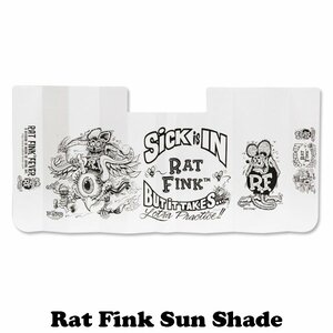 【Rat Fink・ラットフィンク】※《オートサンシェード》ムーンアイズ　アメリカン雑貨　サンシェード