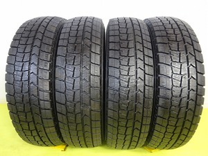 ダンロップ WINTERMAXX WM02　165/70R14 81Q★9-8.5分山 2020年製 4本 中古 スタッドレス【送料無料】AOM-K0704 青森