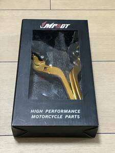 P RS box /289/60 Triumph DAYTONA 675 R SPEED TRIPLE / Gold retractable brake clutch lever left right lever adjustment adjust 