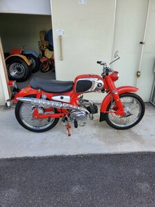 Honda HONDA old car sport Cub C110 real movement car number attaching restore settled indoor keeping 1960 period thing 