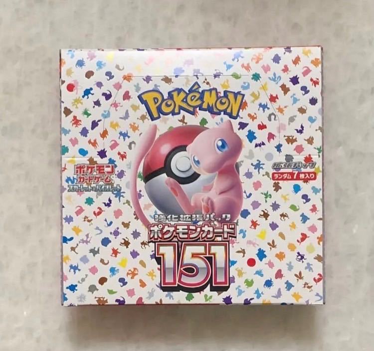 日本未入荷 ポケモンカードゲーム 151 1BOX シュリンク付き ポケモン