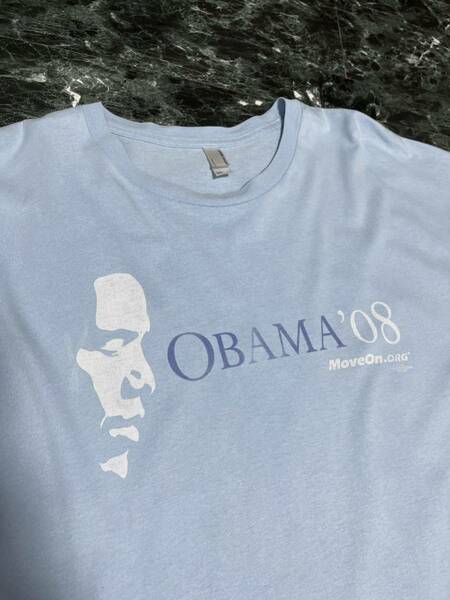 オバマ　OBAMA 大統領　Tシャツ　ヴィンテージ　アメリカンアパレル　2XL