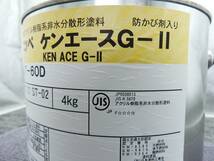 日本ペイント★油性塗料 ニッペ ケンエースG-II L17-60D カチオン形弱溶剤アクリル樹脂系非水分散形塗料 約4kg ちょい減り★中古品 F9245_画像7