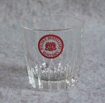 [i12]サントリー　ウイスキー　ガラスコップ　SUNTORY WHISKY DISTILLERY ディスティラリー 　グラス　glass　レトロ_画像1