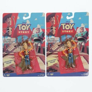 【訳あり】ウッディ 2体セット「トイ・ストーリー」コレクタブル フィギュア THINKWAY TOYS 61110886