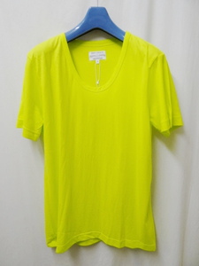 PYJAMA CLOTHING ピジャマクロージング　新品未使用　Uネック　蛍光yellow　Mサイズ