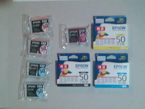 IC6CL50 期限不明 純正 ICBK50 ICC50 ICM50 ICY50 ICLC50 ICLM50 8個セット EPSON エプソン IC50 風船 82300718