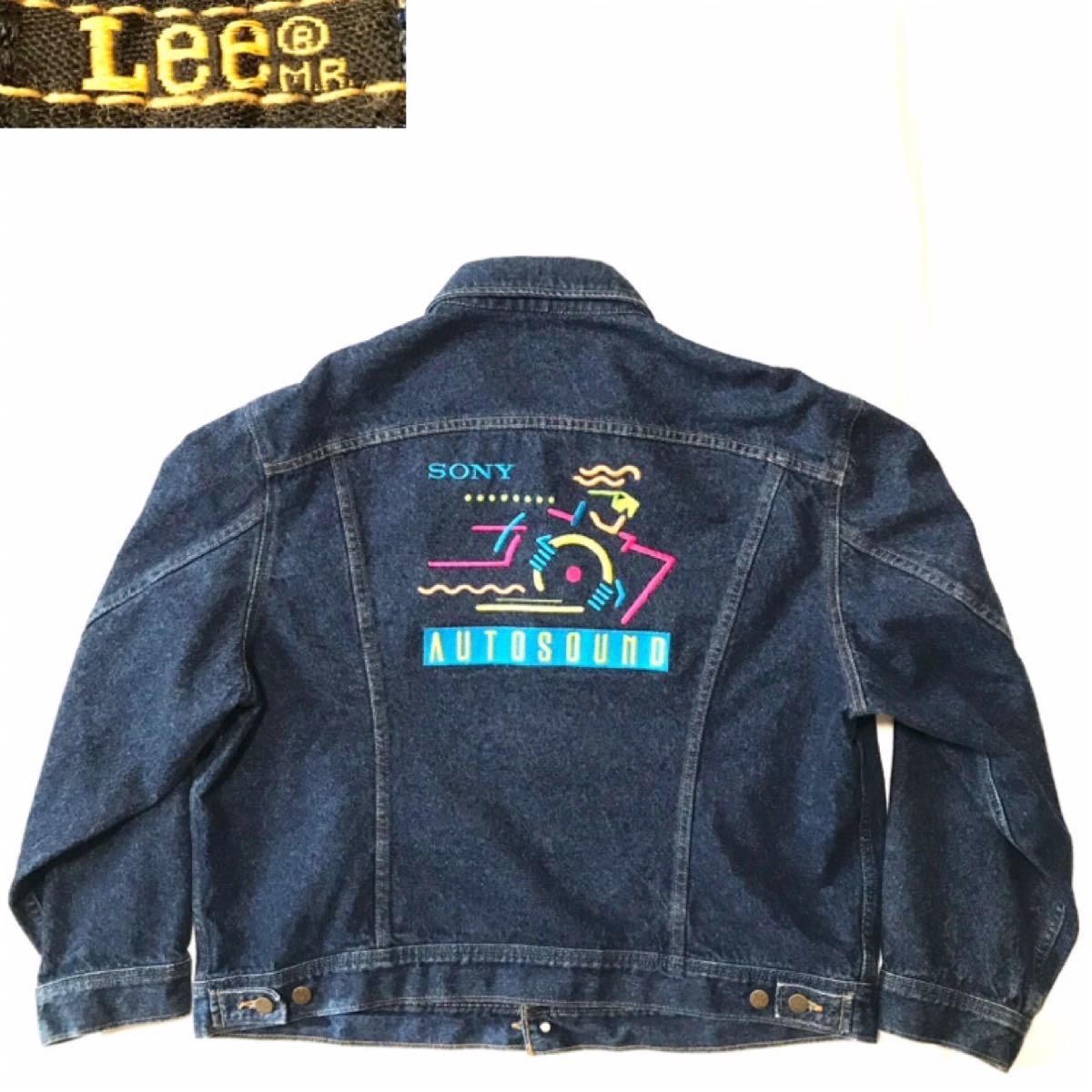 Lee Wappen custom chemical wash denim jacket リー ワッペンカスタム