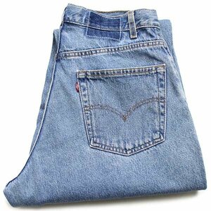 ★00s Levi'sリーバイス デニムパンツ w34★SDP1952 オールド ジーンズ テーパード バギー ルーズ ワイド ストーンウォッシュ 550 560