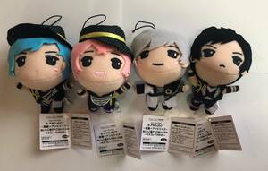 B-PROJECT 鼓動＊アンビシャス ぬいっこ ぬいぐるみ 阿修悠太＆愛染健十＆金城剛士＆北門倫毘沙　全4種セット