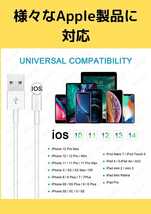 Apple iPhone iPad ライトニングケーブル Lightning CABLE_画像4