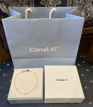 新品 正規品 canal4℃ カナルヨンドシー プレゼント 仕様ブレスレット ダイヤモンド シルバー 箱 リボン　ゴールド 　プレゼント_画像10