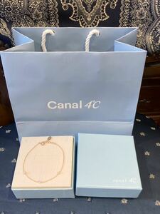 新品 正規品 canal4℃ カナルヨンドシー プレゼント 仕様 ブレスレット ダイヤモンド シルバー 箱 紙袋リボンラッピング ♪プレゼント♪