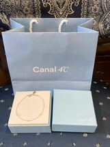 新品 正規品 canal4℃ カナルヨンドシー プレゼントブレスレット ダイヤモンド シルバー 箱 紙袋 リボンラッピング ギフト_画像4