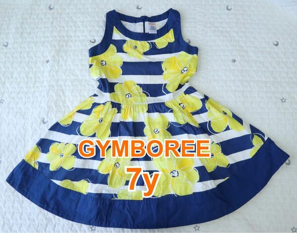 GYMBOREE ジンボリー 花柄　ワンピース　7yeas 花柄ワンピース