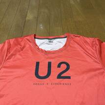 XLサイズ！U2 古着半袖Tシャツ メッシュ素材 バンドTロックT U2: Songs + Experience_画像5