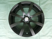 新品 ユーロプレミアム Shine spoke8 マットブラック(4H/100)&ピレリ POWERGY 205/45-17 マツダ・MAZDA2 4本セット_画像1