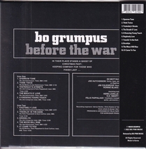 【新品CD】 Bo Grumpus / Before The War_画像2