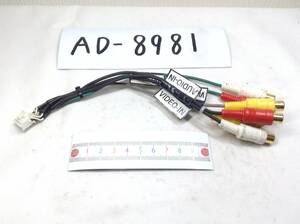 クラリオン CCA-657-500 AV-Navi用VTRケーブル インターフェイス 即決品 定形外OK AD-8981