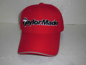 国内取扱い正規品 未使用品 テーラーメイド ゴルフ キャップ 赤 レッド 帽子 TaylorMade　 0506AS