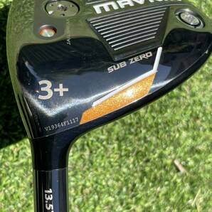 ☆中古 左用 Callaway マーベリック SUBZERO FW 3＋ 13.5° フジクラスピーダーFW Ⅶ 70X☆の画像2