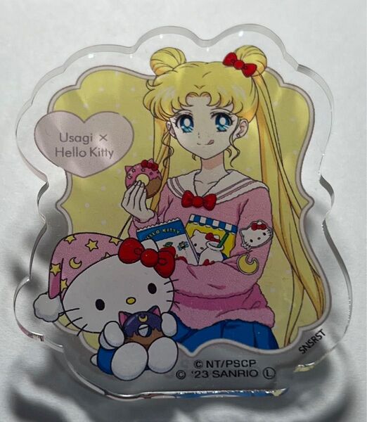 アクリルクリップ セーラームーン×サンリオ 月野うさぎ