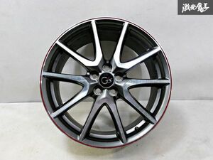 トヨタ純正 ZVW30 30系 プリウス G's 後期 ホイール 18インチ 7.5J +50 PCD 100 5H 5穴 単体 1本 センターキャップ付き