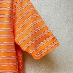 NIKE ナイキ ゴルフ半袖ポロシャツ S 送料210円〜 メンズ 男性用 オレンジ ロゴ トップス Tシャツの画像5