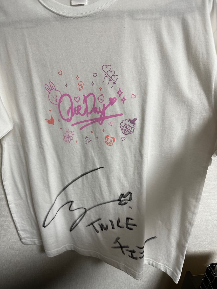 TWICE Masterpiece MISAMO C賞サナちゃんサインTシャツ-