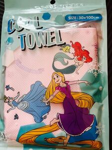 新品　ディズニー　Disney プリンセス　COOLTOWEL クールタオル ひんやりタオル　冷却タオル　ネッククーラー