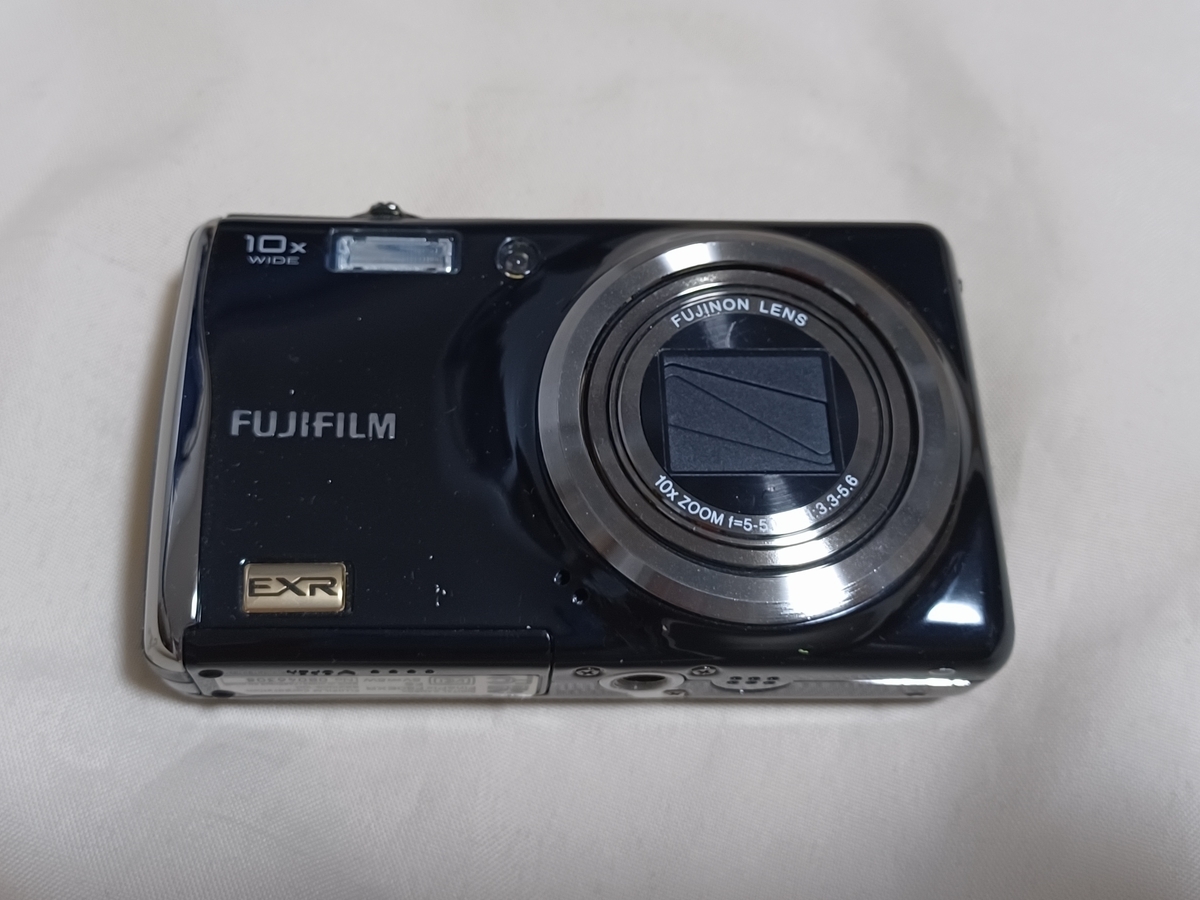FUJIFILM 富士フイルム FinePix F80EXR ブラック コンパクトデジタル 